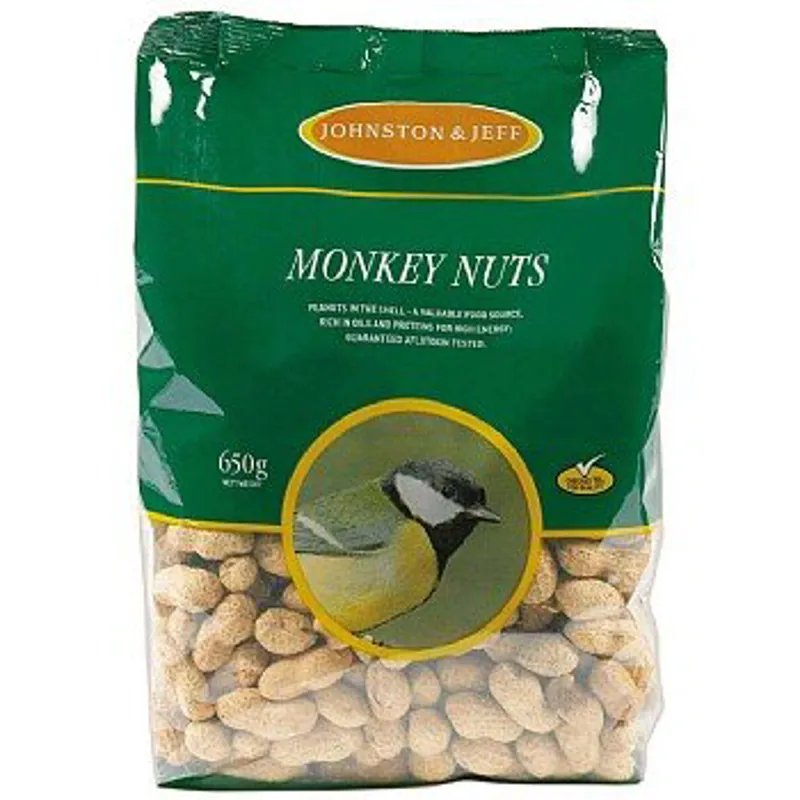 Johnston and Jeff Monkey Nuts 650g